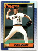 1990 Topps #197 Doug Drabek EX/NM Pirates ID:43454 - £1.36 GBP