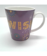 Starbucks Holiday 2006 Purple Wish Joy to the World Christmas Coffee Mug... - £11.98 GBP