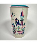 Disney Disneyland Starbucks Ceramic Travel Mug Tumbler 12 oz EUC - €16,91 EUR