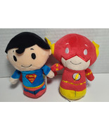 Hallmark Itty Bittys DC Justice League Superman &amp; The Flash Stuffed Plus... - $20.17 CAD