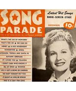 Song Parade Magazine 1945 WW2 Hits From Radio Screen Stage Marion Hutton... - $367.78 MXN