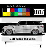 Stickers For RANGE ROVER SPORT SIDE STRIPES HSE 4X4 Decals Graphics SVR ... - £39.30 GBP