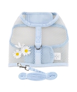 Cool Mesh Blue with Daises Dog Harness with Matching Leash Sizes XS - L - €17,15 EUR