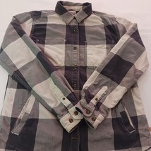 Carhartt 103239 103 Women's Tan/Gray Rugged Flex Hamilton Fleece Lined Shirt Sm image 13