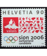 Switzerland 1025 MNH Winter Olympic Games Sports ZAYIX 0324S0107M - $1.90