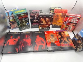 Bruce Lee Martial Arts VHS Lot of 13 Action Kung Fu Billy Jack Seven Samurai - £21.97 GBP