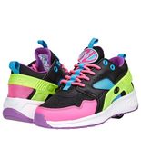HEELYS Youth Force Wheeled Sneakers Shoes HE100881H Black/Neon Size 3 M - $59.40