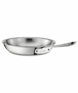  All-Clad Stainless Steel D3 and D5 Fry Pans, Your Choice of 8&quot;- 9&quot;- 10&quot;... - $52.99+