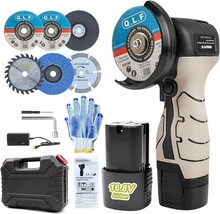 Cordless Brush Angle Grinder Kit: 19500 Rpm Mini Electric Angle Grinding... - $1,002.13 MXN