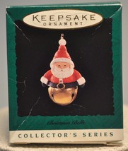 Hallmark - Christmas Bells - 2nd in Series - Santa Bell - Miniature Ornament - $11.47