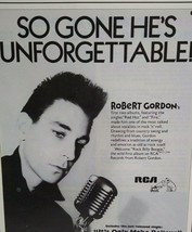 Robert Gordon Rock Billy Boogie Magazine Advertising Rockabilly Music Clipping - £6.47 GBP