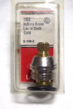 Indiana Brass - Lav or Deck - Cold Valve Stem- Lasco MPN - S-108-2 - $187.52 MXN