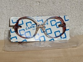 70s CAPRI OPTICS &quot;Sea Mist&quot; DISCO UNISEX EYEGLASSES/FRAMES 52x18 5 1/4&quot; ... - $8.73 CAD