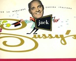Jack Sussy&#39;s Menu Per La Meglione Cucina Italiana Oklahoma City Joplin 1... - $148.89