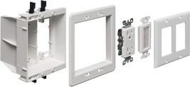 Arlington Tv Box Tvbu505K Non-Metallic Recessed Tv Box Kit, Plastic, 2 G... - $1,063.20 MXN