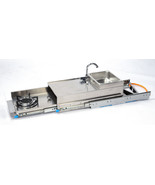 Boat Caravan RV SS 1 Burner Pull Type Gas Stove With Sink GR-C004 - $1,371.93 CAD
