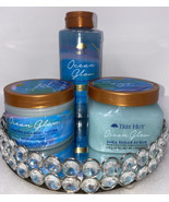 Tree Hut Ocean Glow Sugar Scrub, Body Wash &amp; Whipped Body Lotion Bundle - £47.17 GBP