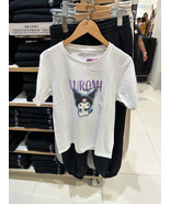 NWT UNIQLO UT Sanrio Characters Kuromi White Graphic Short Sleeve T-shir... - £21.96 GBP