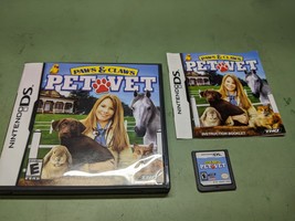 Paws &amp; Claws Pet Vet Nintendo DS Complete in Box - £5.40 GBP