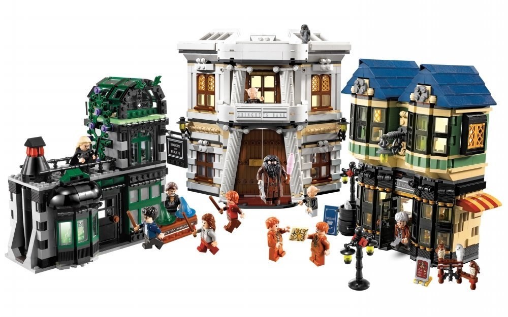 Primary image for NEW Harry Potter Diagon Alley 10217 Building Blocks Set Kids Toys Movie Set