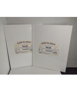 2 Packs Plain White Printable Place Cards 60 Cards Per Pack New (e) - $19.79