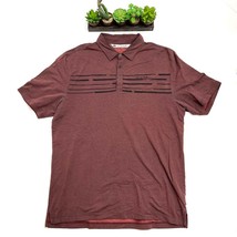 Men’s Travis Mathew Muted Red Golf Polo Size L - £15.18 GBP