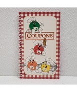 M&amp;M Mars Coupon Organizer Holder Spiral Book Vintage 1996 - $20.22 CAD