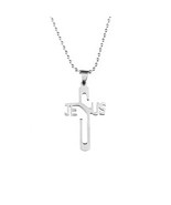 1Pc Newest JESUS CROSS Fashion Pendant Necklace Jewelry Stainless Steel ... - £9.14 GBP+