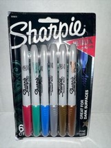 Sharpie Metallic Fine Point Markers, Blue-Green-Red, Bronze, Silver Gold... - $12.19