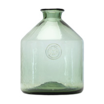 Sage Glass Bottle Neck Vase 9&quot;H - $72.59