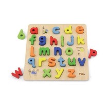 Viga Wooden Block Puzzle Alphabet Lower Case - £40.49 GBP