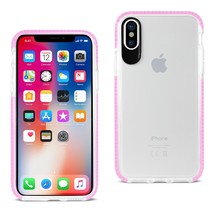 [Pack Of 2] Reiko I Phone X/iPhone Xs Soft Transparent Tpu Case In Clear Pink - £19.64 GBP