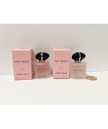 2 Giorgio Armani My Way Floral Eau De Parfum 0.23fl.oz./7mL Dab Splash T... - $37.99