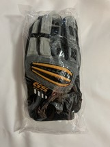 GS Pro Rallye Gloves Black Grey Yellow Size EU Size 11 11 1/2 U.S. XXL - £35.93 GBP