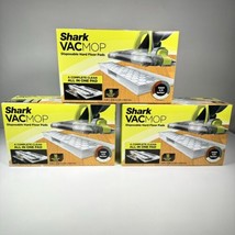 Shark VACMOP Disposable Hard Floor Vacuum &amp; Mop Pad Refills 30 CT - £31.00 GBP
