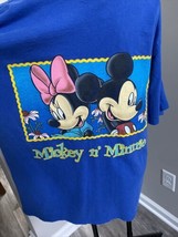 Vintage Mickey Unlimited 14W/16W T-Shirt Disney Mickey Minnie Mouse Jerry Leigh - £19.71 GBP