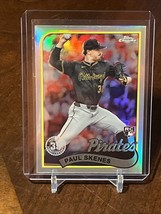 PAUL SKENES RC 2024 Topps Chrome 35th Anniversary refractor 89CU-1 Pitts Pirates - £19.63 GBP