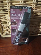 Maybelline SnapScara Mascara 320 Black Cherry Smooth Clump Free Volume - $5.82