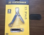 New(other) Rare Retired Blue Leatherman Style CS &amp; Black Pouch, Scissor,... - £92.70 GBP