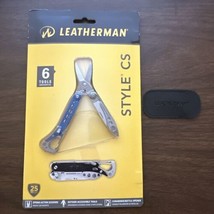 New(other) Rare Retired Blue Leatherman Style CS &amp; Black Pouch, Scissor,... - £93.03 GBP