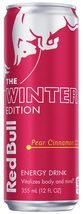 Red Bull Energy Drink Winter Edition 2023 - Pear Cinnamon, 12fl.oz. Pack of 8  - £29.48 GBP