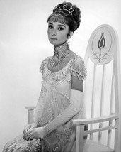 Audrey Hepburn In My Fair Lady Elegant Portrait In Chair 16X20 Canvas Giclee - £55.93 GBP
