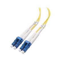 Plenum Rated Duplex OS2 Single Mode Fiber Optic Patch Cable 3m 9.8 ft OS2 Fiber  - £18.17 GBP