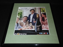 2015 Zonin Prosecco Framed 11x14 ORIGINAL Advertisement - $34.64