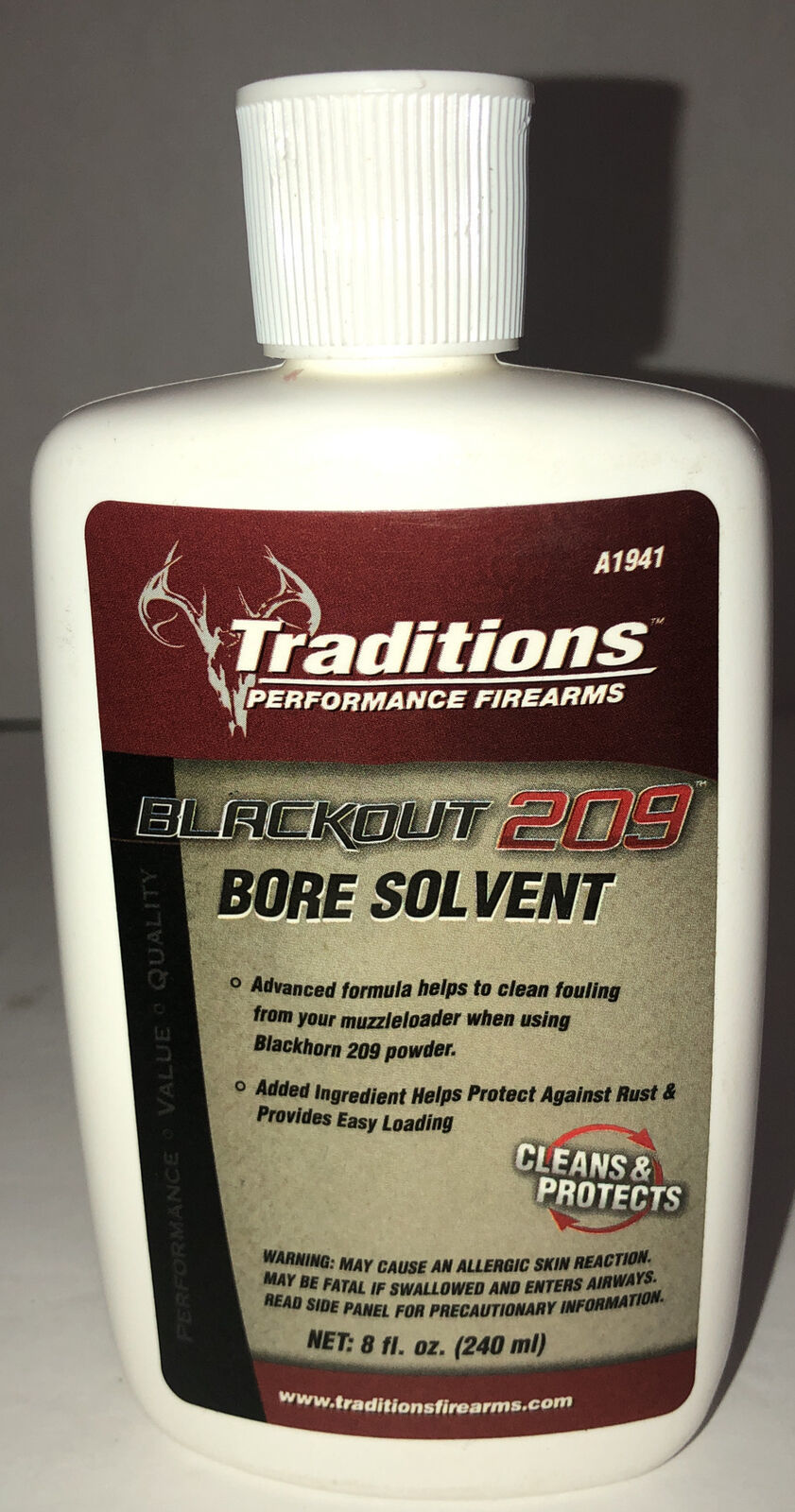 Traditions A1941 Blackout 209 Bore Solvent Gun Lubrication Black Powder-... - $97.78