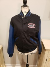 ACA National Champion Varsity Letterman Jacket Coat Quilt Lining Sz Adult Small - £11.63 GBP