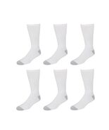 Hanes Double Tough Men's Big & Tall Cushion Crew Socks, 6-Pairs White 12-14 - €16,13 EUR Hanes Double Tough Men's Big & Tall Cushion Crew Socks, 6-Pairs White 12-14 - €16,13 EUR