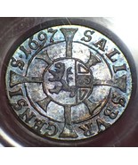 1697 Silver Kreuzer Austria Salzburg Toned PCGS MS64! - €435,83 EUR