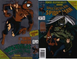 The Spectacular Spider-Man #217 Newsstand Foil Cover (1976-1998) Marvel Comics - £8.21 GBP