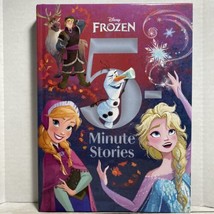 Disney Frozen 5-Minute Bedtime Stories Anna Elsa Kristoff Olaf Hardcover New - £7.90 GBP